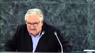 José Mujica y su filosófico discurso en la ONU sobre la globalización [upl. by Mcilroy935]