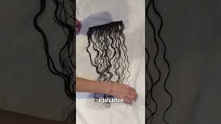 What is the recommended curly hair routine for Bebonia curly hair extensions [upl. by Asilahs]