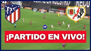 🔴 EL ATLÉTICO MADRID LE GANÓ AL RAYO VALLECANO EN EL FINAL Y SIGUE DANDO PELEA [upl. by Arratal]