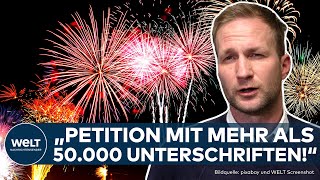 DEUTSCHLAND Böllerverbot an Silvester Polizeigewerkschaft fordert Maßnahmen – Warum [upl. by Elocn]