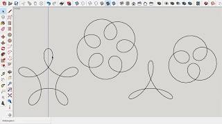 Trochoid SketchUp [upl. by Rdnaskela387]