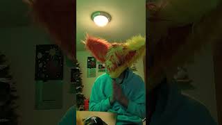 Epic transition edit furry dinomask cosplay costume fypシ゚viral [upl. by Nessnaj]