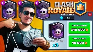 COMPREI A LOJA TODA E VEIO O CEMITÉRIO  Clash Royale [upl. by Aiken]