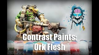 Contrast Paints Ork Flesh [upl. by Ayila]