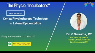 Cyriax Physiotherapy Techniques For Lateral Epicondylitis By Dr Surekha PT [upl. by Dar]