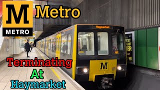 Tyne and Wear Metro  Terminating at Haymarket [upl. by Artaed14]