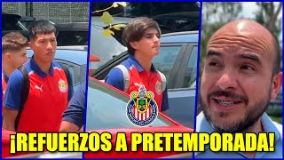 🔥REFUERZOS DE CHIVAS VIAJAN A PRETEMPORADA  Noticias Chivas [upl. by Dlaner]