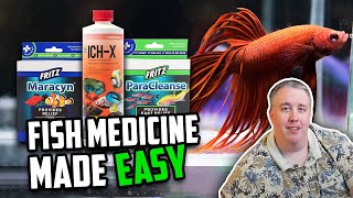 How to Treat Sick Fish with the Quarantine Medication Trio [upl. by Palumbo699]