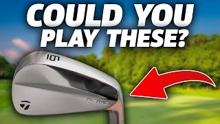 TaylorMade P·7MB Irons Review [upl. by Enovad]