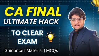 Still Syllabus Pending for CA Final  Ultimate Hack to CLEAR EXAM  CA Final May amp Nov 24 strategy [upl. by Dayle672]