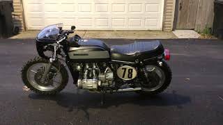 1978 Honda Goldwing Cafe Racer mods [upl. by Ng]