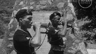 Memorial To The Stretcher Bearers Of The Kokoda Trail Australian Diary 113 [upl. by Sutniuq]