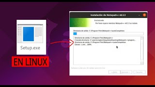 instalar programas exe en linux [upl. by Dayle]