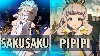 GBVSR🔥Sakusaku Soriz Vs Pipipi Cagliostro🔥 High Level Gameplay [upl. by Castera]