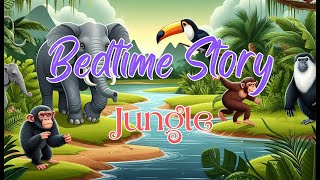 Goodnight Jungle  Relaxing Sounds  Bedtime Story for Babies and kids [upl. by Eidna]