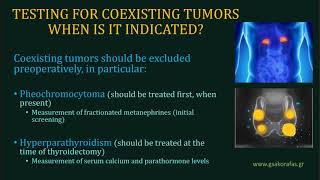 MEDULLARY THYROID CANCER  PREOPERATIVE EVALUATION AND STAGING [upl. by Ibba]