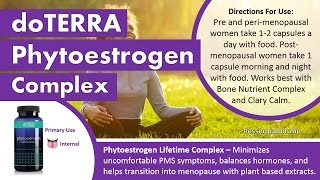 Best Ways To Use The doTERRA Phytoestrogen Complex [upl. by Aitercal]