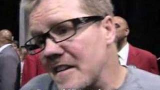 Freddie Roach Interview Post Hopkins vs Calzaghe [upl. by Namzzaj384]