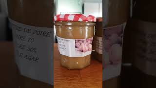 confitures de poires du jardin  zerodechet zerowaste confiture diy faitmainenfrance faitmain [upl. by Annair]