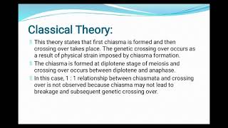 Crossing over mechanism and chiasma terminalization mechanism [upl. by Ahseym]