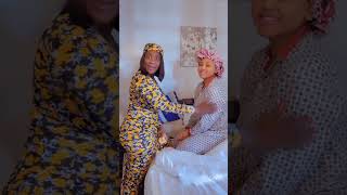 Mercy Johnson Okojie amp Regina Daniels Reunite On Set [upl. by Ellerud]