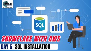 Snowflake With AWS StepbyStep SQL Installation Guide  KSR Datavizion [upl. by Aikmat921]