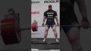 Hafthor 501kg Deadlift World Record 🔥🔥Absolutely insane motivation worldstrongestman fitness [upl. by Rego]