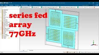 WideAngle Scanning Flat Panel Array Antenna for mmWave IndustrialIoT with cst [upl. by Nairod117]