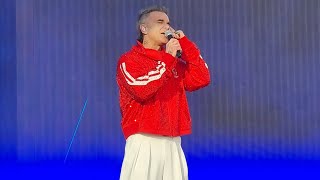 Robbie Williams  Feel  Hyde Park 2024 [upl. by Janie]