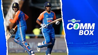 Cricbuzz Comm Box South Africa v India 4th T20I 1st innings [upl. by Ecirtak92]