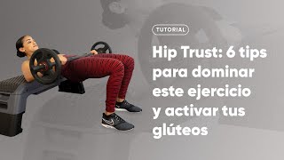 ¿Cómo hacer Hip Thrust 🍑 Domina el ejercicio y activa tus glúteos con este tutorial 💥 [upl. by Gerdy]