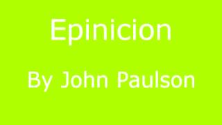 Epinicion by John Paulson [upl. by Ailime]