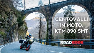 Centovalli in moto tra Italia e Svizzera con la KTM 890 SMT [upl. by Edak]