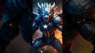 Avengers but AI DRAGON Venger mcu comicbookcompany avengers venom comicbookpublisher superhero [upl. by Westbrooke]