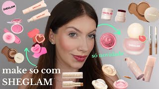 TESTANDO COMPRINHAS SHEGLAM  SÓ NOVIDADES SHEGLAM DE MAKE E SKINCARE ✨😍🩷 [upl. by Chiang]