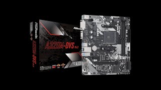 ASRock A320MDVS R40 Motherboard Unboxing and Overview [upl. by Ogdon]