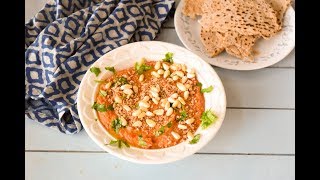 Muhammara Dip Roasted Red bell pepper dip [upl. by Horatius]