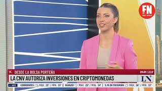 La CNV autoriza inversiones en criptomonedas [upl. by Berliner]