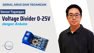 🔴 Voltage Sensor module DC 025V  Sensor Tegangan  Voltage Divider Bahasa Indonesia 🔴 [upl. by Sink864]