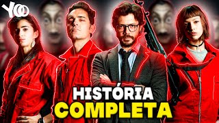 Resumo de La Casa de Papel A HISTÓRIA EM ORDEM CRONOLÓGICA [upl. by Nlocnil940]