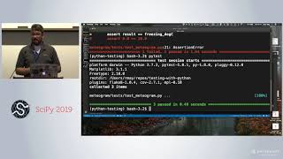 Testing your Python Code with PyTest  Scipy 2019 Tutorial  John Leeman Ryan May [upl. by Stretch]