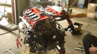 18t AEB VW Audi engine running backward [upl. by Enovi]