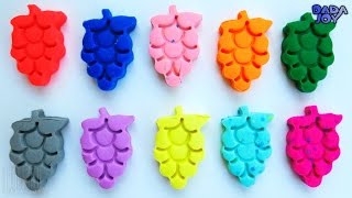 Aprende a contar del 0 al 20Uvas con Plastilina Play DohAprender colores con los Números Play Doh [upl. by Arney611]