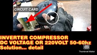 inverter refrigerator compressor testing [upl. by Nohsad]