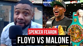 Spencer Fearon REVEALS Potential Floyd Mayweather vs Bugzy Malone Fight AJs Next Move amp More [upl. by Aiyn334]