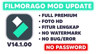 UPDATE‼️ filmorago mod apk terbaru 2024 no password and mobile legends [upl. by Siriso929]