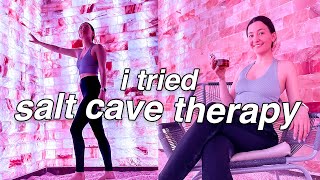 I tried Salt Cave Halotherapy and heres EVERYTHING you need to know [upl. by Joli]