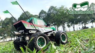 Tamiya Comical Grasshopper Quick Upgrades amp Quick Runs  The Green Man [upl. by Eulalee]