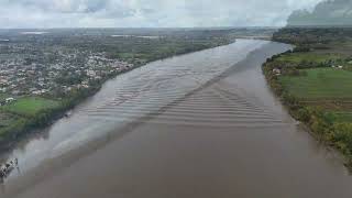 mascaret sur la Dordogne à Saint Pardon [upl. by Anthony912]