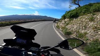 MOTOTURISMO ED IGNORANZA TRA LE CURVE DEI NEBRODI 😜 VLOG [upl. by Akemrej82]